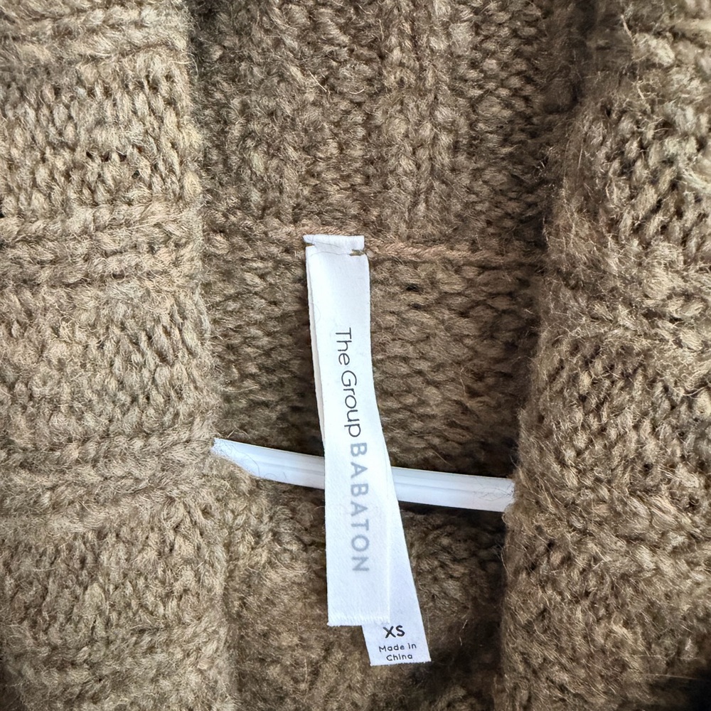 Babaton Olive-Tone Cozy Funnel Neck Sweater - Picture 2 of 2